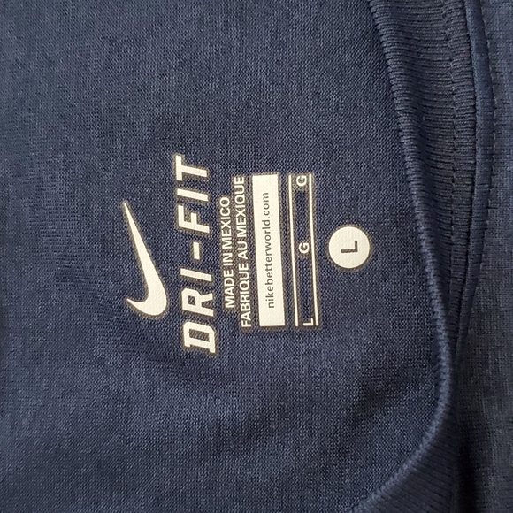 Nike Long Sleeve shirt Navy - Picture 3 of 3